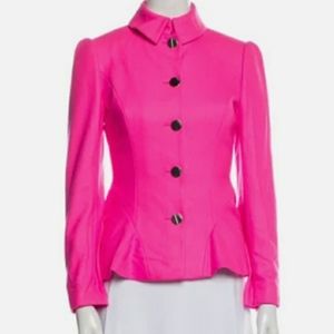 Ted Baker Pink Peplum Blazer Jacket